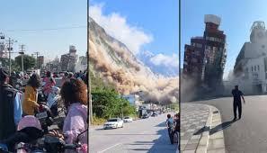 75 earthquake strikes Taiwan