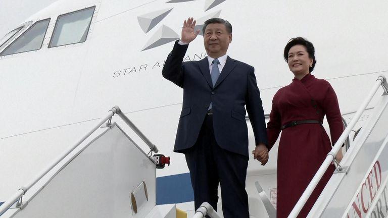 Xi Jinping in Paris